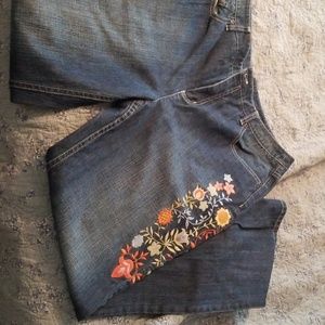 Embellished jeans